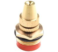Ugello nebulizzatore in ottone da 1/2 pollice regolabile da giardino spruzzatore a bassa pressione irrigazione a spruzzo d'acqua sistema di raffreddamento per prato testa atomizzatore esterno raccordo