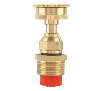 Ugello nebulizzatore in rame |Irrigatore a 4 fori per irrigazione del giardino/raffreddamento della serra/irrigazione del prato |2 modalità di spruzzo, filettatura da 1/2 pollice,