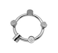 Ugello nebulizzatore professionale in acciaio inox per tubo da giardino, splitter per spruzzatore ad alta pressione M14 x 1,5 accessorio per nebulizzatore manuale