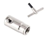 Ugello nebulizzatore regolabile in ottone, ugello nebulizzatore 1/4" connettore rapido ad alta pressione 10/24 UNC 2pcs Quick-connect final double