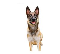 Ugello per addestramento del cane, museruola per cani Maschera per la bocca del cane Anti-corteccia Anti-Bet Anti-Bark Cinghie regolabili traspiranti Cestino per cani Grande Medio Piccolo, Sicuro e