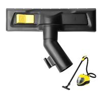 Ugello per aspirapolvere Kärcher WD2 WD3 WD4 WD5 WD6, universale per aspirapolvere a secco umido 35 mm, Kärcher Ugello di aspirazione a umido e a secco, accessorio Kärcher nero