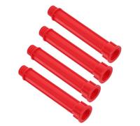 Ugello per Calafataggio in Plastica Rosso 4 Pezzi per Porte e Finestre
