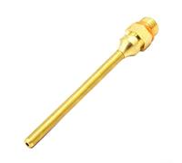 Ugello per colla a caldo, punta in rame, per spruzzatore di colla, strumento di riparazione, ugello fine, sfera in acciaio anti-goccia, resistente all'usura, colore oro, da 34 mm a 100 mm, diverse