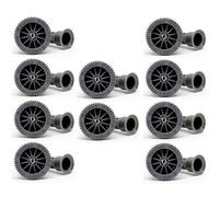 Ugello per diffusori di irrigazione, gittata di 5,20 metri, regolabile da 0° a 360°, filettatura femmina compatibile con Hunter, Rain Bird, Irritrol, KRain, Signature. Pack 10 pezzi 17A