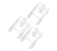 Ugello per Flauto in Pvc, 3 Pezzi, Ausilio per Principianti | Flauto Traverso, Adatto a Strumenti Tradizionali e Bamboo Defg, Bocchino Trasparente per Allenamento