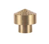 Ugello per Fontana 1/4" 1/2" 3/4" 1" 1,5" 2" Filettatura femmina Fontana for fuochi d'artificio Ugello di dispersione in ottone Irrigatore Giardino Parco Hotel Stagno Strumento paesaggistico(1 inch)