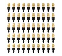 Ugello per Fontana 10-200 pezzi Sistema di raffreddamento a nebulizzazione for esterni Irrigazione da giardino Ugelli atomizzatori for irrigazione Testina for irrigatori regolabile(100pcs color 1)