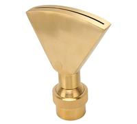 Ugello per Fontana a Becco d'anatra, Irrigatore per Stagno a Forma di Ventaglio Regolabile in Ottone Facile da Installare per Giardino