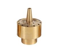 ugello per fontana a spruzzo, Ugello for fontana a colonna in ottone da 1/4" 1/2" 3/4" Testina for spruzzo for laghetto(1 4)