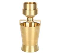 Ugello per Fontana a Torre di Ghiaccio Testa di Spruzzo in Ottone per Laghetto e Fontane, Facile da Installare