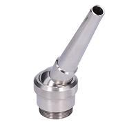 Ugello per fontana da giardino con filetto maschio G1-1/2, testa spruzzatore d'acqua a getto regolabile in direzione, irrigatore per fontane in acciaio inox 304 per decorazione p
