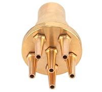 Ugello per fontana in ottone Irrigatore per paesaggio Testa di spruzzo G1in DN25 Filettatura femmina per decorazioni per l'acqua dello stagno da giardino