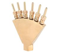 Ugello per Fontana Ottone, Testa di Spruzzo Per Fontana A Dispersione Con Filettatura Femmina G1in Per Laghetto Da Giardino Porta Bellissimi Effetti Visivi Nella Decorazione