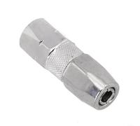 Ugello per grasso pesante a bocca piatta con design a prova di esplosione e sfera in acciaio per evitare perdite di olio per manutenzione professionale (bocca piatta grande in stile tedesco)