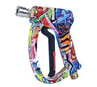 Ugello per idropulitrice ad alta pressione, 4000 PSI con connessione rapida da 1/4 di pollice e adattatore M22-14 mm, design corto per un facile accesso e una pulizia efficiente degli esterni