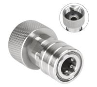 Ugello per idropulitrice ad alta pressione da 3/4" a adattatore rapido da 1 | Connettore per idropulitrice ad alta pressione, attacco rapido per lavaggio auto, ugello doccia per fiori,