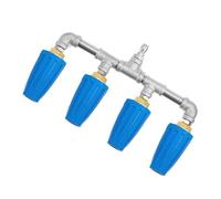 Ugello per idropulitrice,Lavatrice in Ergonomica Quad | Bocchetta Ad Alta Pressione Per Manichetta | Per lavaggio auto, giardinaggio, pulizia casa, balcone, patio e cortili