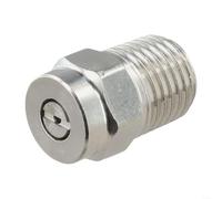 Ugello per idropulitrice MEG 040 da 1,2 mm, punta spray in acciaio resistente per la pulizia dei tubi, rimozione degli intasamenti, tubo da giardino, 400 bar max (15°)