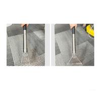Ugello per lavaggio Divani e Tappeti 110mm per trasparente Ugello(Large) | Design per trasparente, visibilità sporco, larghezza 110mm, plastica , per ideale tappezzeria