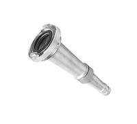 Ugello per manichetta antincendio pompiere ad alta pressione potente per irrigazione da giardino, 5,1 cm, senza valvola