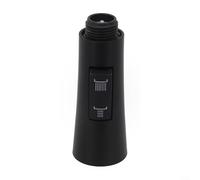 Ugello per rubinetto della cucina estraibile, miscelatore aeratore, soffione doccia in ABS, connessione G1/2 colori diversi, doccetta estraibile (nero)