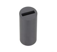 Ugello per sabbiatura in carburo di boro, per armadi sabbiatori ad aria, bocca quadrata piatta, 4 x 20 mm, compatibile con perline di vetro, carburo di silicio alluminio (4 x 20 x 45 mm)