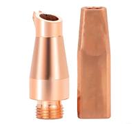Ugello per saldatura a filo di rame 1,0-2,0 mm, guida di alimentazione a doppio filo per testa di saldatura CQWY SUP21S, basse emissioni di fumo, resistente alle alte temperature per applicazioni MIG