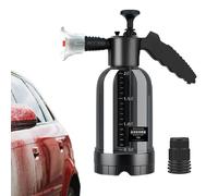 Ugello per schiuma per auto - Lavatrice in schiuma a pompa portatile, strumento di pulizia ad alta pressione | Sistema di irrigazione a pressa a mano, resistente spruzzatore di capacità di 2 L per