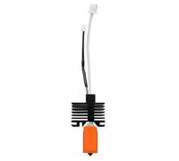 Ugello per stampante 3D interamente in metallo da 0,4 mm con raffreddamento per lab X1C P1P filamenti lisci flussi e perdite ugello di rottura del calore