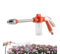 Ugello Per Tubo Ad Alta Pressione - Strumento Ergonomico Per Spruzzatore Da Giardino | Pistola A Spruzzo D'acqua A 7 Funzioni, Di Ugelli A Spruzzo Con Tubo Flessibile Regolabile A Più Modelli,