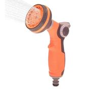 Ugello per tubo ad alta pressione, testa a prova di perdite, spruzzatore d'acqua regolabile con otto modelli, comoda impugnatura in ABS, potenti strumenti per la pulizia del pavimento del flusso, per