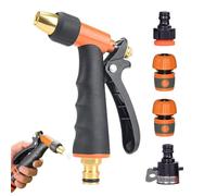 Ugello Per Tubo Da Giardino Ad Alta Pressione | Attrezzo Compatto Multifunzionale,Spruzzatore Manuale Ad Alta Pressione | per l'irrigazione, il lavaggio e la pulizia di cortili, giardini, aree ester