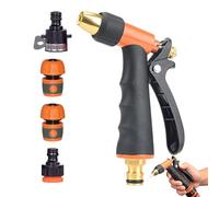 Ugello Per Tubo Da Giardino Ad Alta Pressione,Resistente Alla Ruggine E Compatto | Spruzzatore d'acqua da irrigazione,Per Esterno, Giardino, Cortile, Prato, Casa, Piscina, Lavaggio, Pulizia,