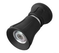 Ugello per tubo da giardino da 1,9 cm, con guarnizione a prova di perdite e impugnatura regolabile, ergonomico per una presa comoda e controllo dell'intensità dello spruzzo d'acqua