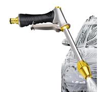 Ugello per tubo da giardino, resistente ad alta pressione e grande potenza, ugello spruzzatore per tubo da giardino esterno, per lavaggio auto, giardinaggio, prato, patio, casa e alto