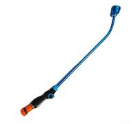 Ugello per tubo da giardino rimovibile con spray da 400 e 1000 fori, struttura in alluminio e impugnatura in gomma con pulsante on/off per un flusso d'acqua preciso (400 maglie)