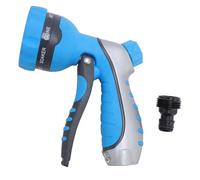 Ugello per Tubo da Giardino Spruzzatore a 8 Modelli Grilletto Frontale Spruzzatore a Mano in Metallo ad Acqua ad Alta Pressione con Impugnatura ergonomica per Irrigazione del