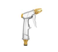 Ugello per tubo da giardino spruzzatore in metallo resistente ugello portatile ad alta pressione per irrigazione piante lavaggio auto patio