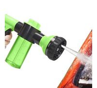 Ugello per tubo flessibile ad alta pressione, dispenser automatico per schiuma, dispenser di sapone, 8 modalità di spruzzo, flusso d'acqua regolabile, durevole, impugnatura ergonomica, ugello tubo ad