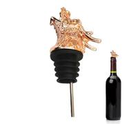 Ugello per versatore di vino - Versatori di vino in lega di zinco, Versatore di bottiglie di vino | Aeratori a testa di drago unici, versatori di vino a forma di testa di drag