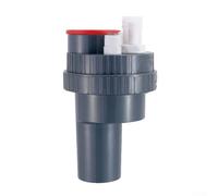 Ugello per WC, connettore in PVC per tubi fognari, design eccentrico o dritto, con guarnizione in gomma, 145 mm x 95 mm, raccordo idraulico per bagno