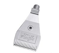 Ugello piatto in lega di alluminio con filettatura maschio G1/4, ugello per soffiaggio aria per parti di macchine ad aria compressa, raffreddamento, asciuga 2pcs 16-hole 727 Aluminum Alloy (Polished)