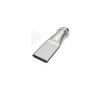Ugello piatto silenzioso, G 3/8 AG, bocchetta di sicurezza per applicazioni generali, ottone nichelato, lunghezza 100 mm, larghezza ugello 29 mm, diagr. 15