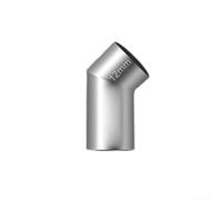 Ugello pneumatico curvo specifico per microscopio, per stazione di rilavorazione ad aria calda 861/2008, design a gomito per una vista senza ostacoli, punta in metallo resistente alle alte temperature