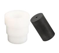 Ugello professionale con manicotto in gomma per una sabbiatura intensiva stabile e intensiva, dimensioni 3,5 x 2 cm, ugello ad alta resistenza