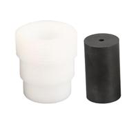 Ugello professionale con manicotto in gomma per una sabbiatura stabile e intensiva, dimensioni 3,5 x 2 cm