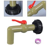 Ugello prolunga serbatoio acqua IBC facile installazione con uscita olio 32 mm