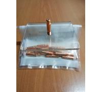 UGELLO PUNTA GUIDAFILO IN RAME M6x25mm per TORCIA SALDATURA MIG