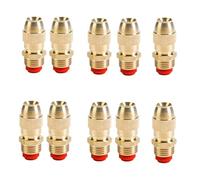Ugello regolabile in ottone da 10 pacchi, tutti gli ugelli con mesh filtro e anello impermeabile a forma di O, orto, giardino del prato Adjustable atomization spray head 10 pezzi
